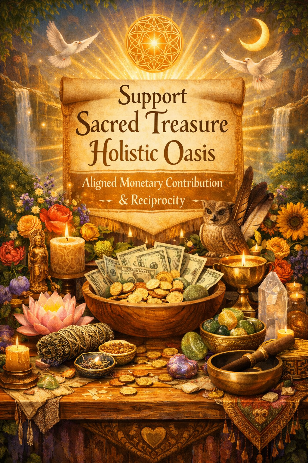Support the Sanctuary – Sacred Reciprocity Offering