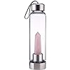 Water Bottle With Gemstone Center