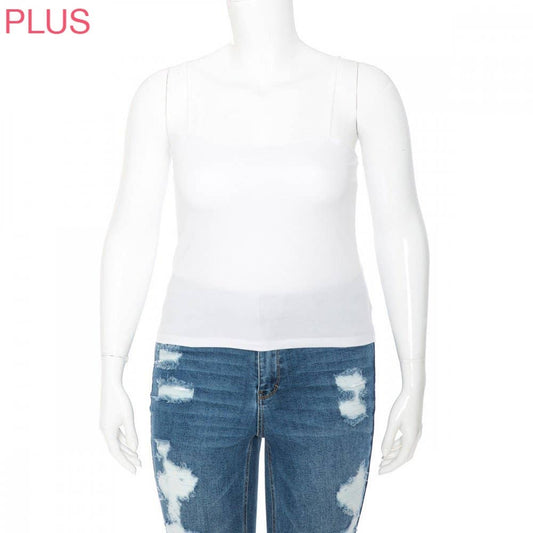 PLUS SKINNY STRAP TUBE BRAMI TOP