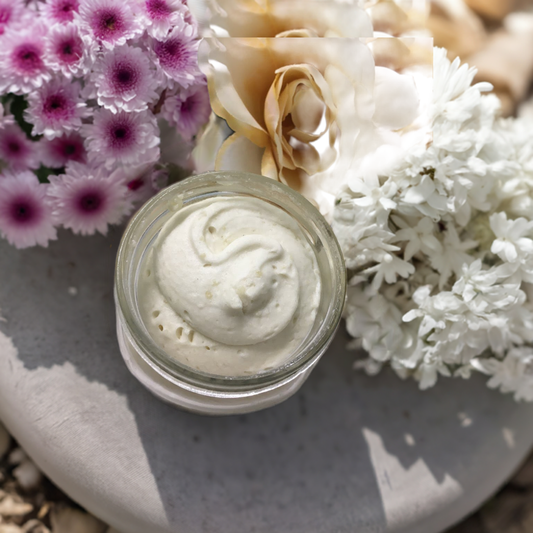 A deeply soothing balm for dry, irritated, reactive skin—crafted to calm both body and spirit.