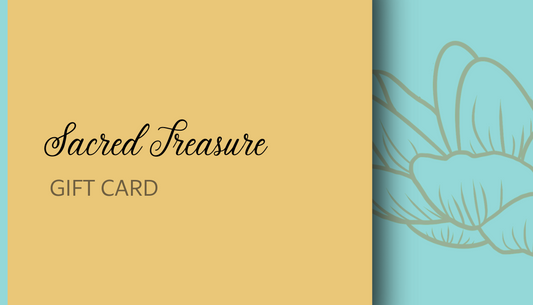 Sacred Treasure Gift Card